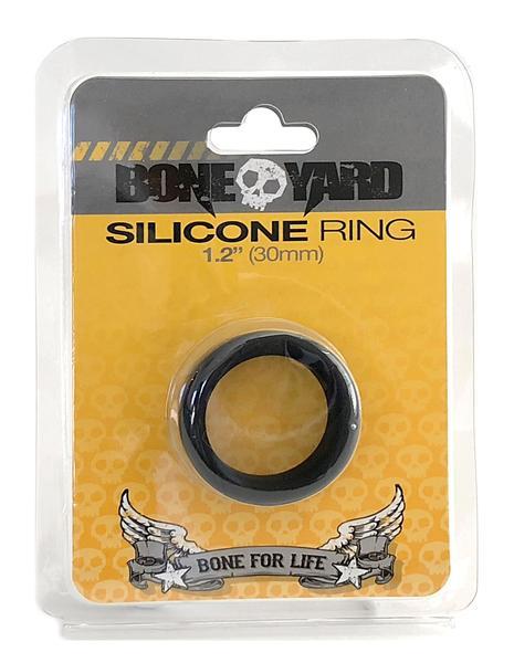 Boneyard Silicone Ring 30mm Black