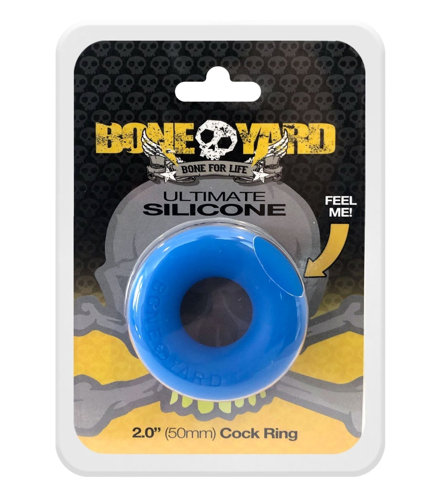 Ultimate Silicone Cock Ring Blue